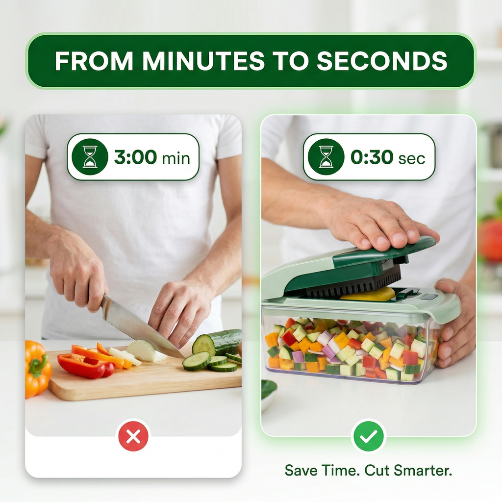Vegetable Chopper and Spiralizer