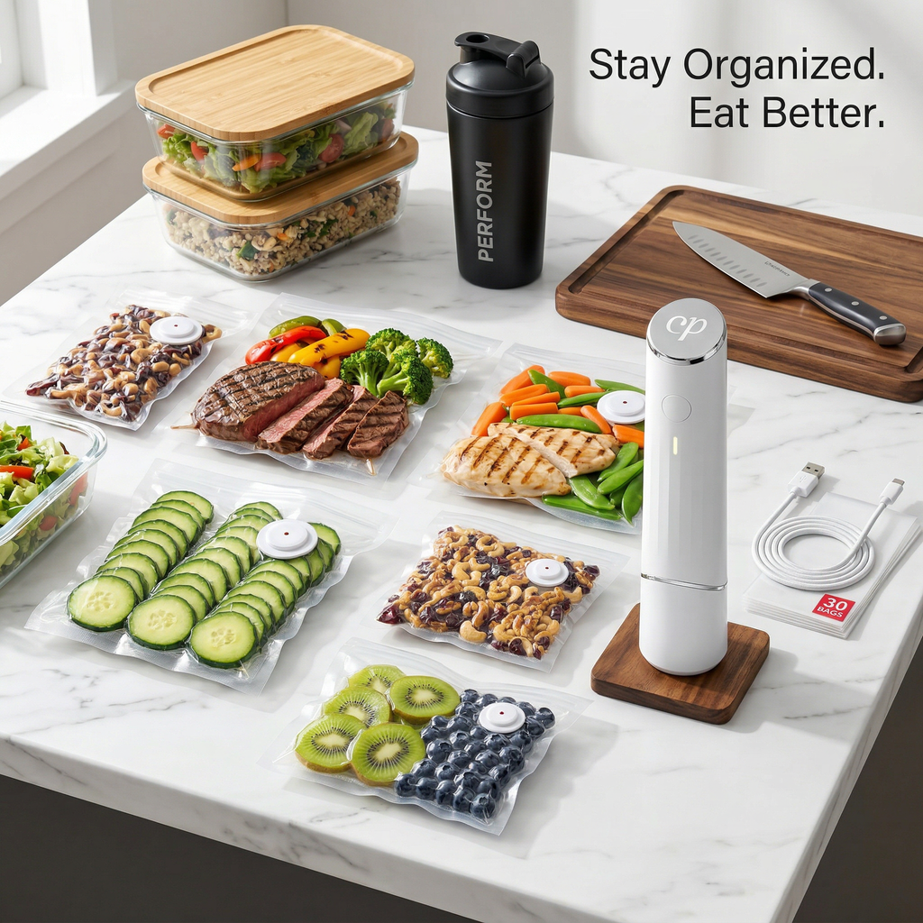 Compact Vacuum Sealer for Food