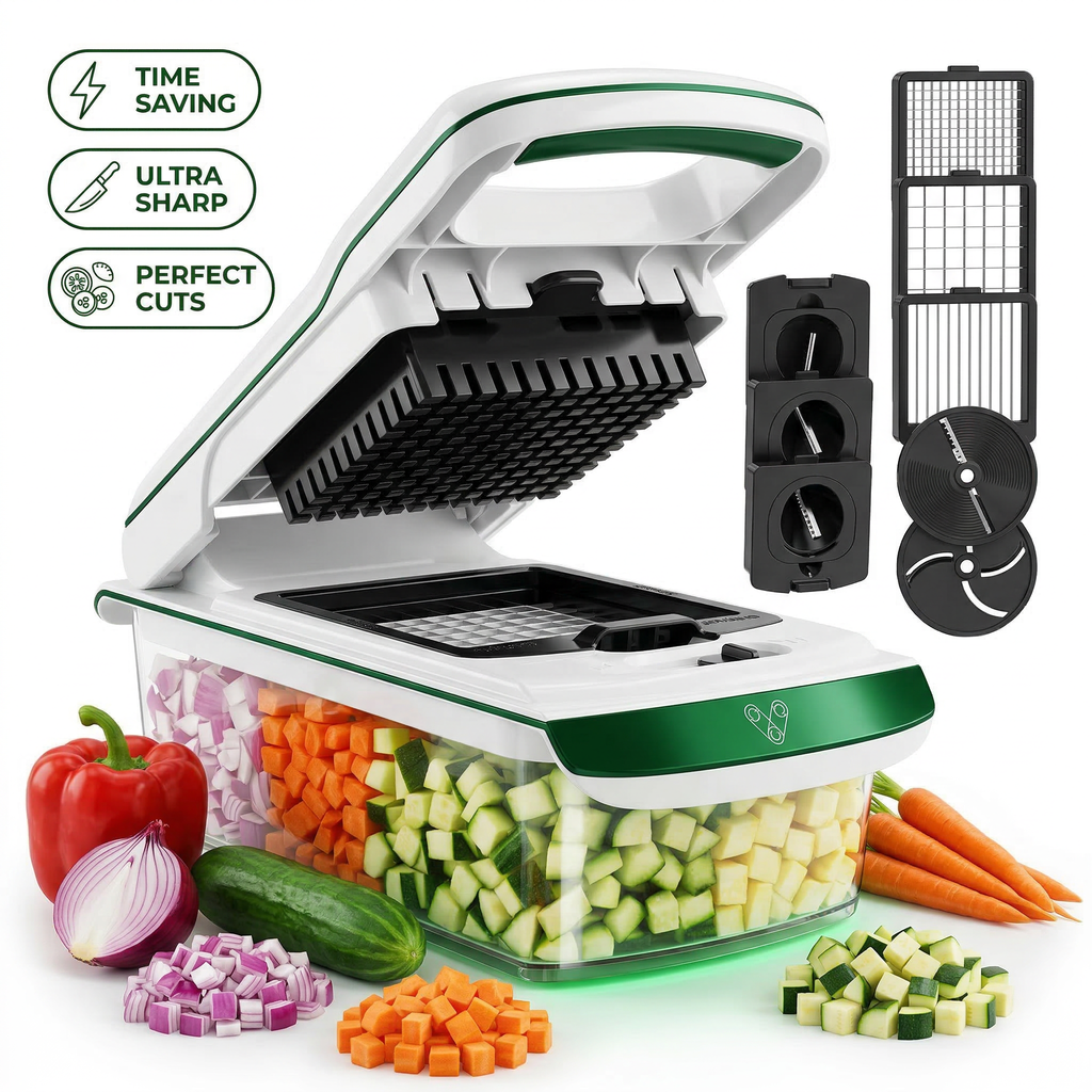 Vegetable Chopper and Spiralizer